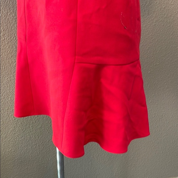 BCBGMaxAzria Vibrant Red Ruffle Mini Dress - Picture 5 of 15